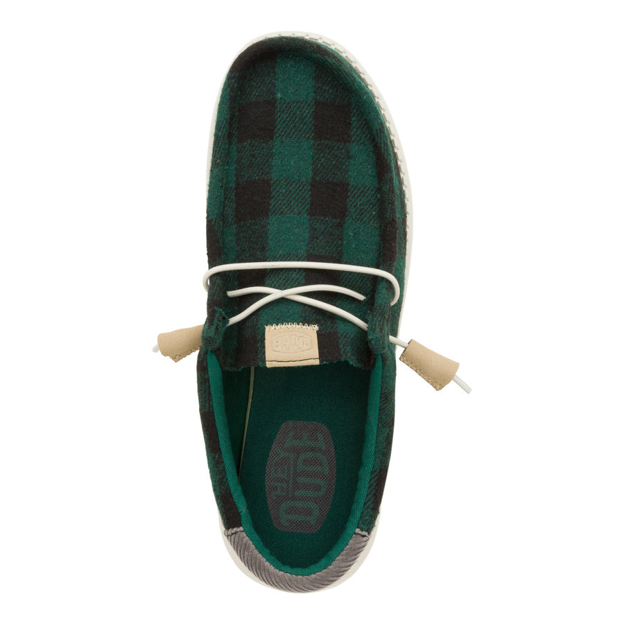Wally Buffalo Plaid - Hunter Green - Image 7