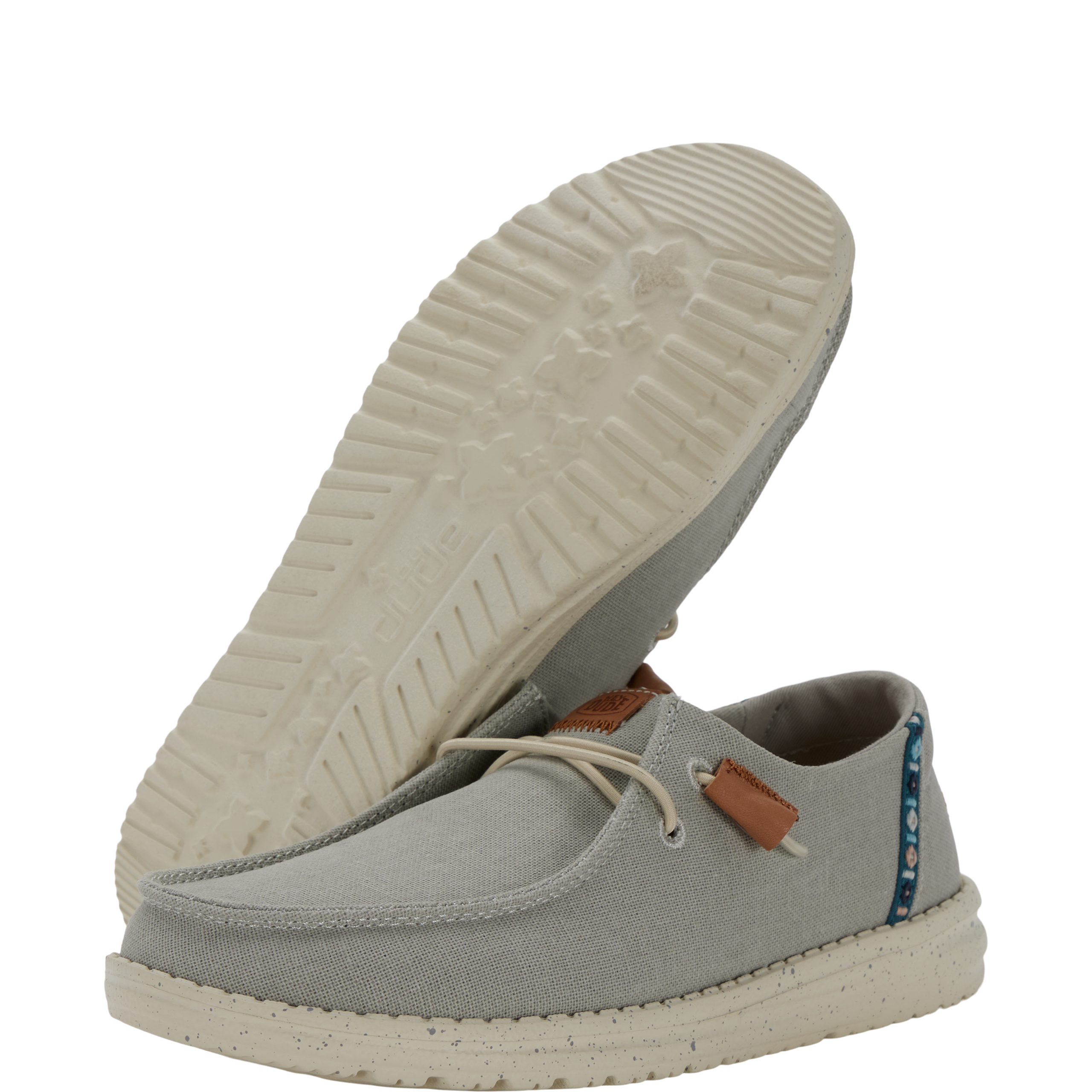 Wendy Chambray Boho - Light Grey - Image 3