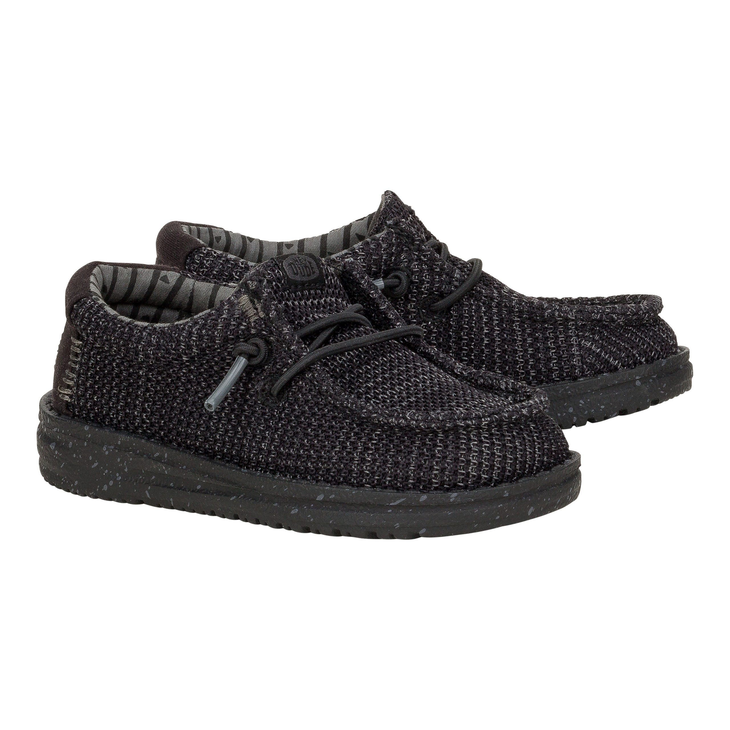 Wally Toddler Stretch Mesh - Black/Black - Image 2