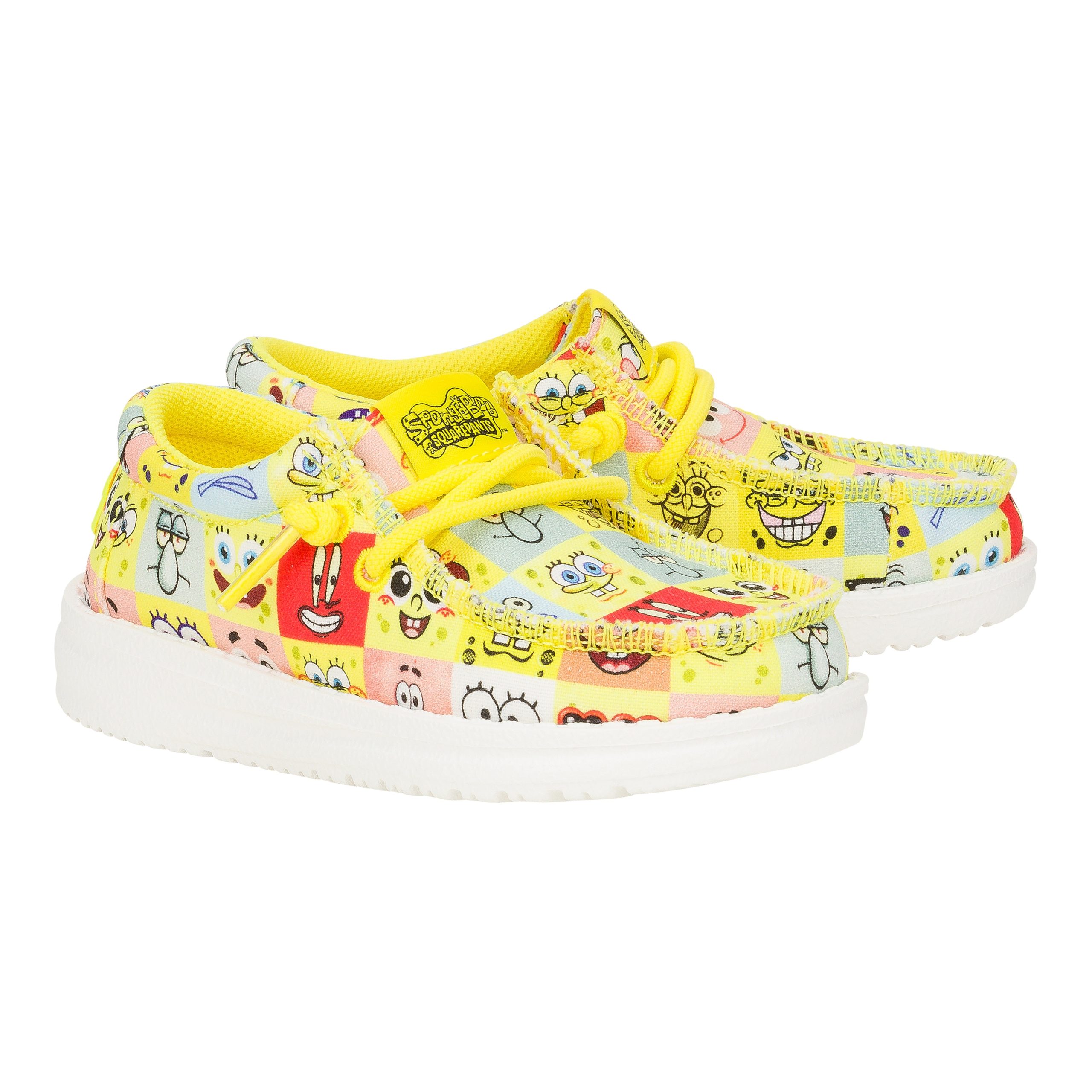 Wally Toddler SpongeBob Faces - Cyber Yellow/Multi - Image 2