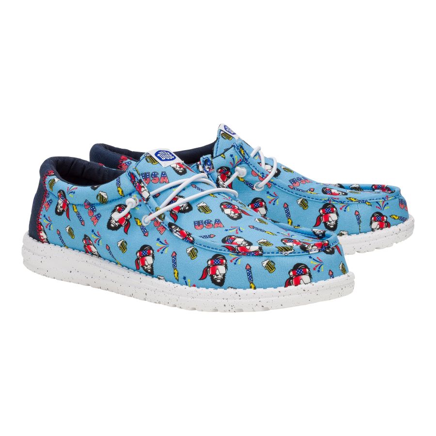 Wally Americana Party - Vista Blue/Multi - Image 2