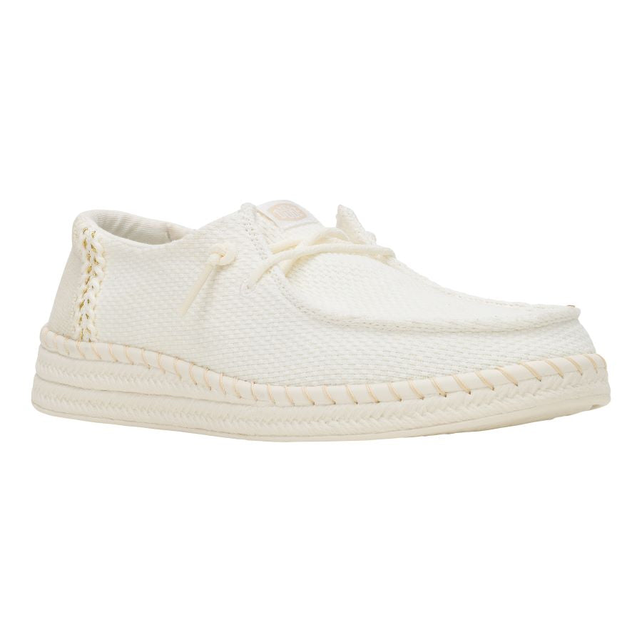 Wendy Espadrille Woven - White - Image 8