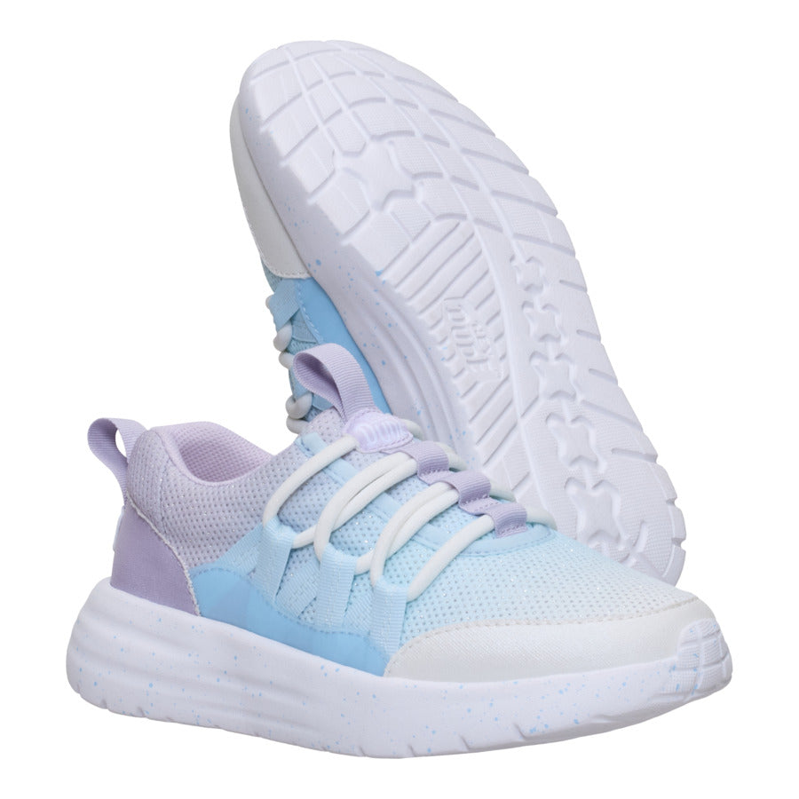 Sirocco Trek Youth Shimmer - Blue/Lilac/Multi - Image 3