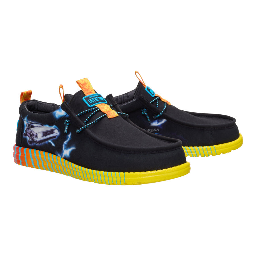 Wally Back To The Future Time Machine - Black/Multi - Image 3