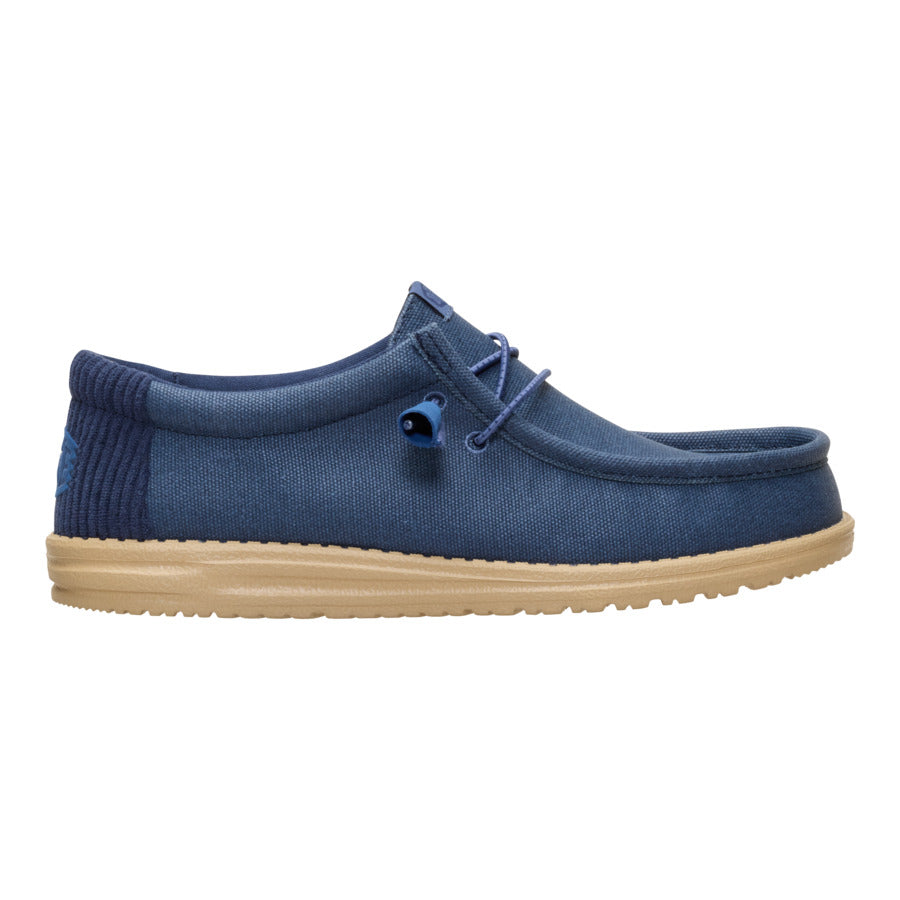 Wally Waxed Casual - Navy - Image 8